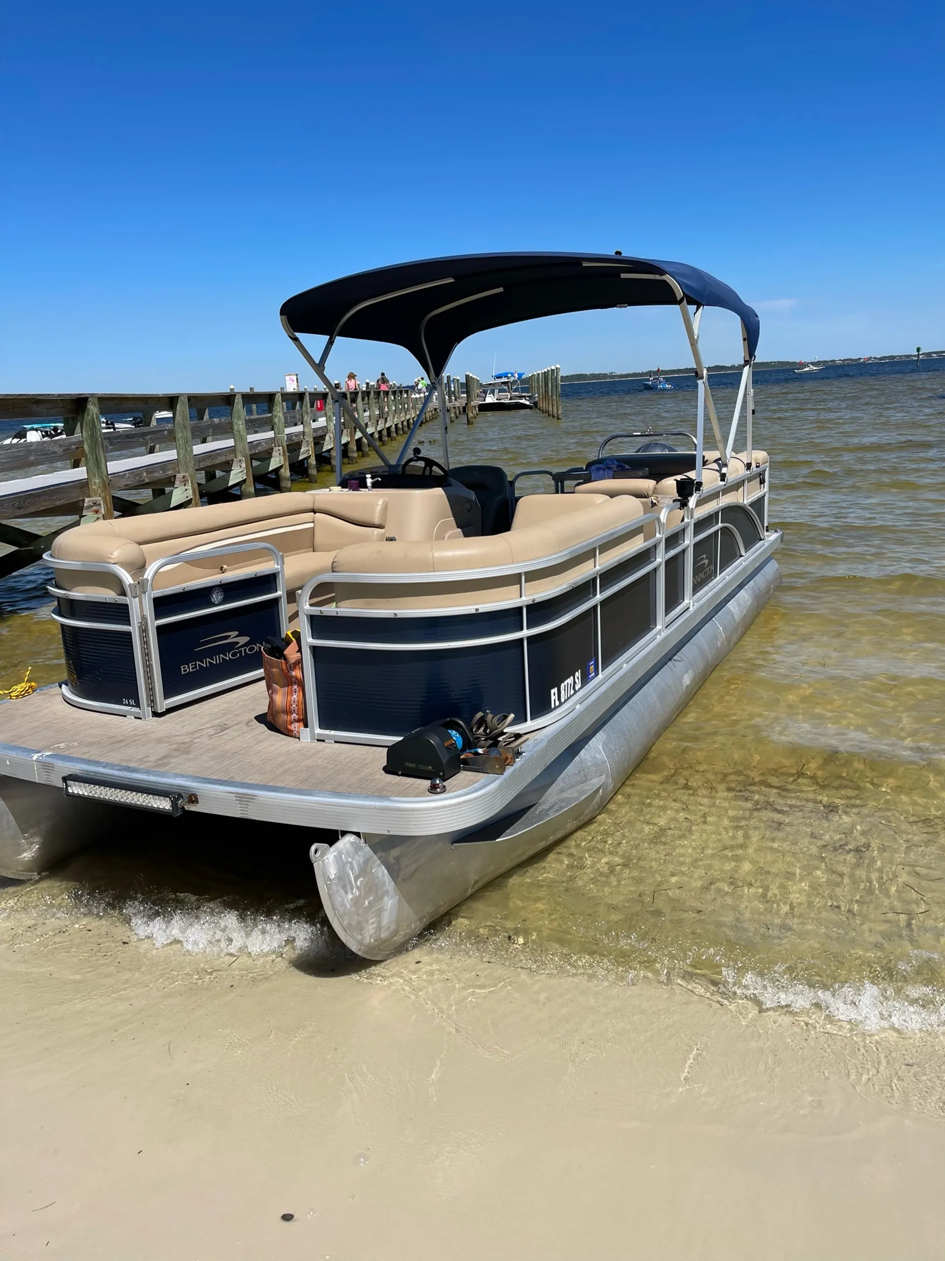 Delivery Available: 24ft Bennington Pontoon Boat