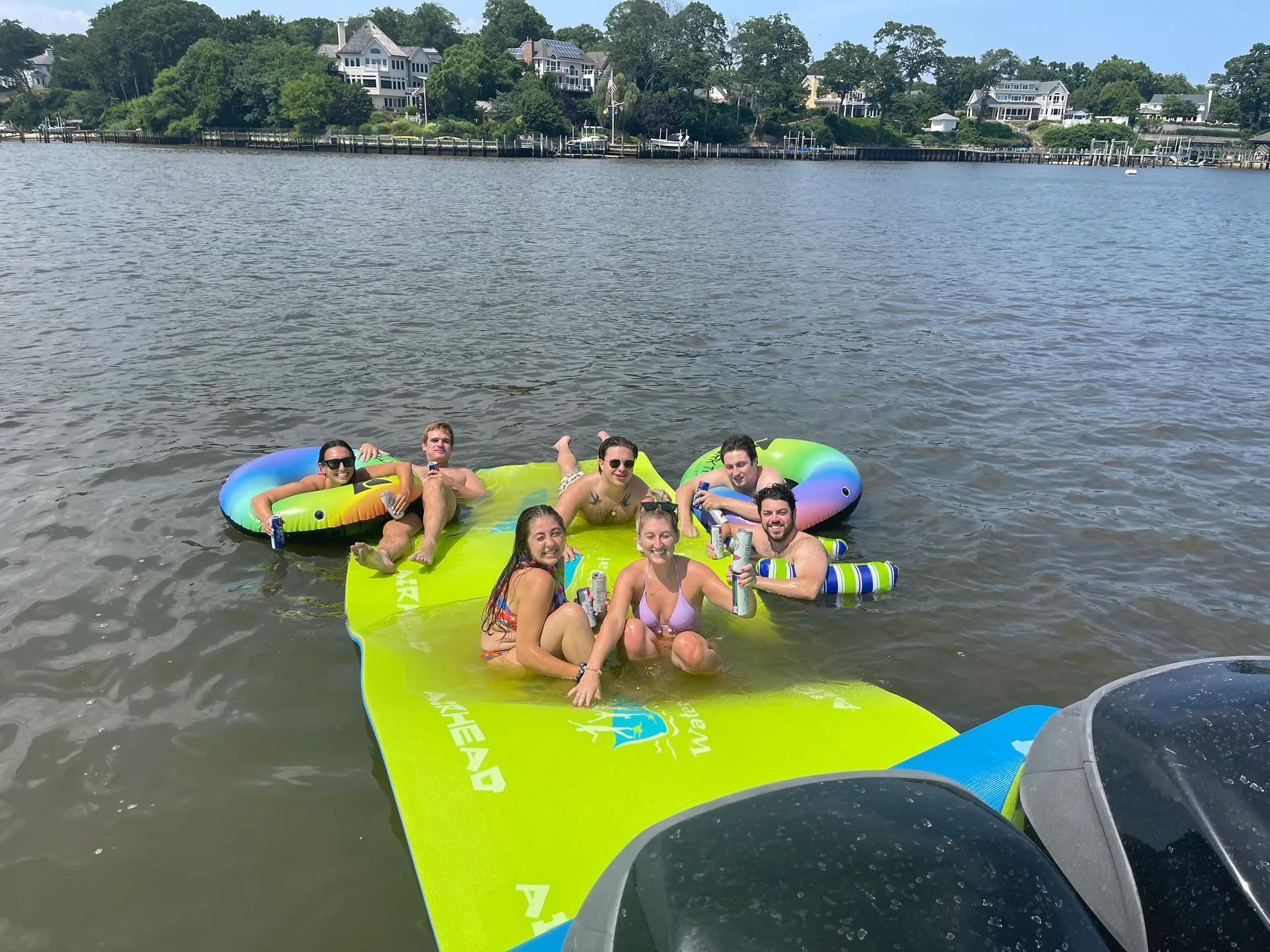 Sun Tracker by Tracker Marine Party Barge 21 Signature w/40ELPT 4-S in Brick Township, NJ — photo 7