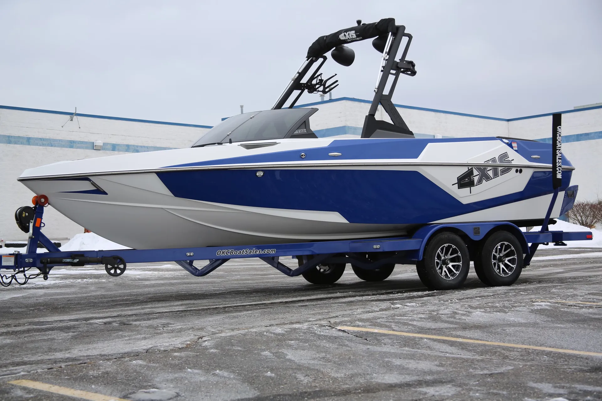 Wakesurf in style in a 2021 Axis T22