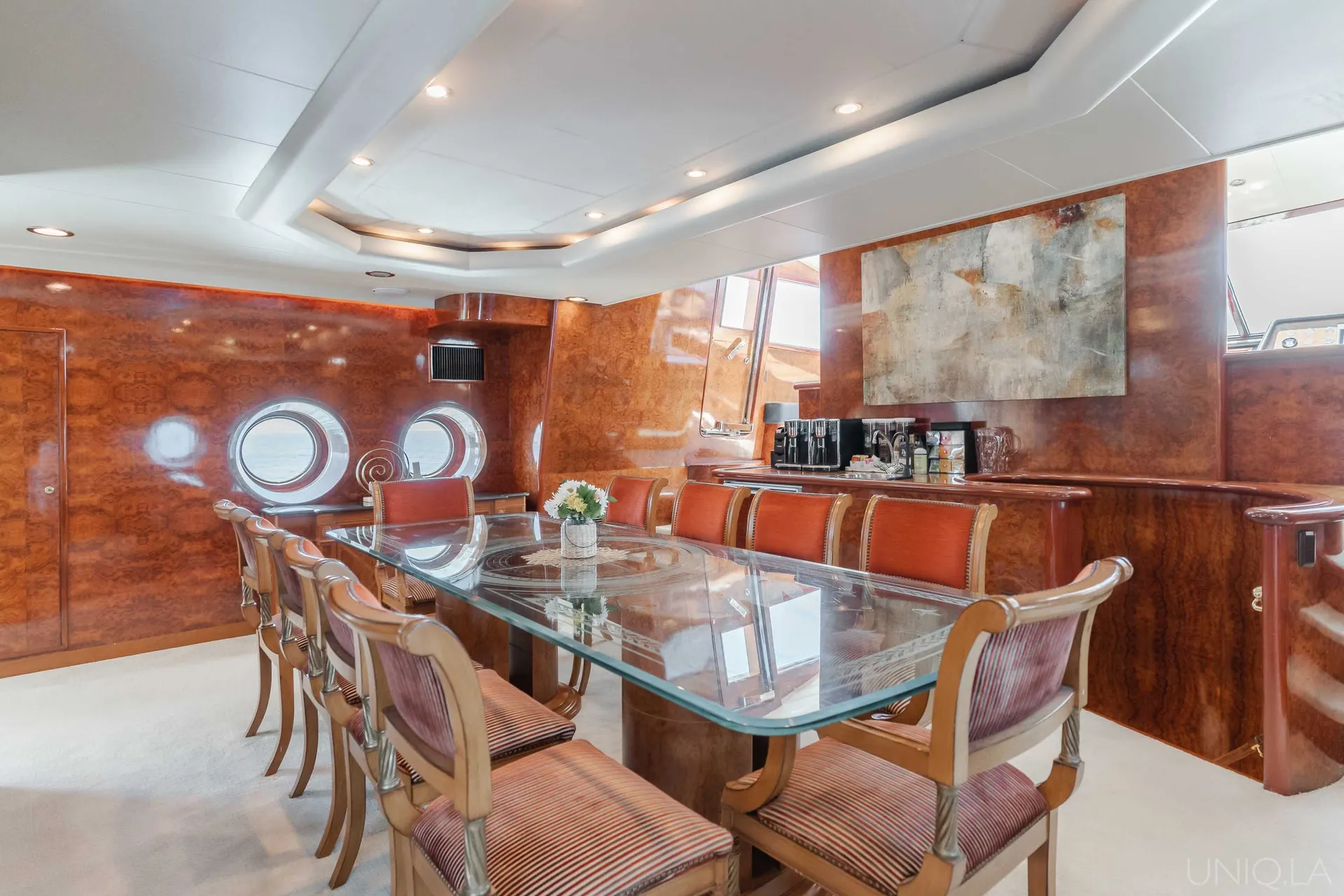Captained Charter on 108' UNIQ Monte Fino Yacht 