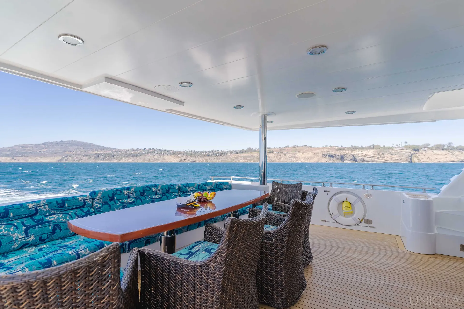 Captained Charter on 108' UNIQ Monte Fino Yacht 
