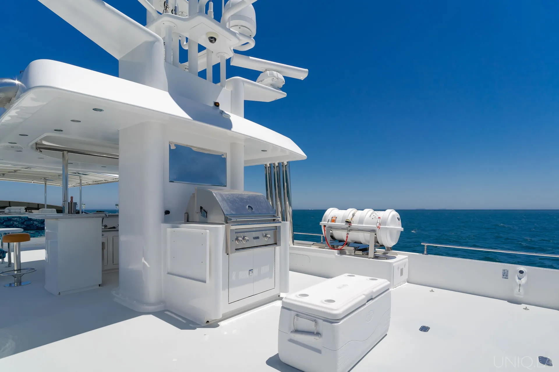 Captained Charter on 108' UNIQ Monte Fino Yacht 