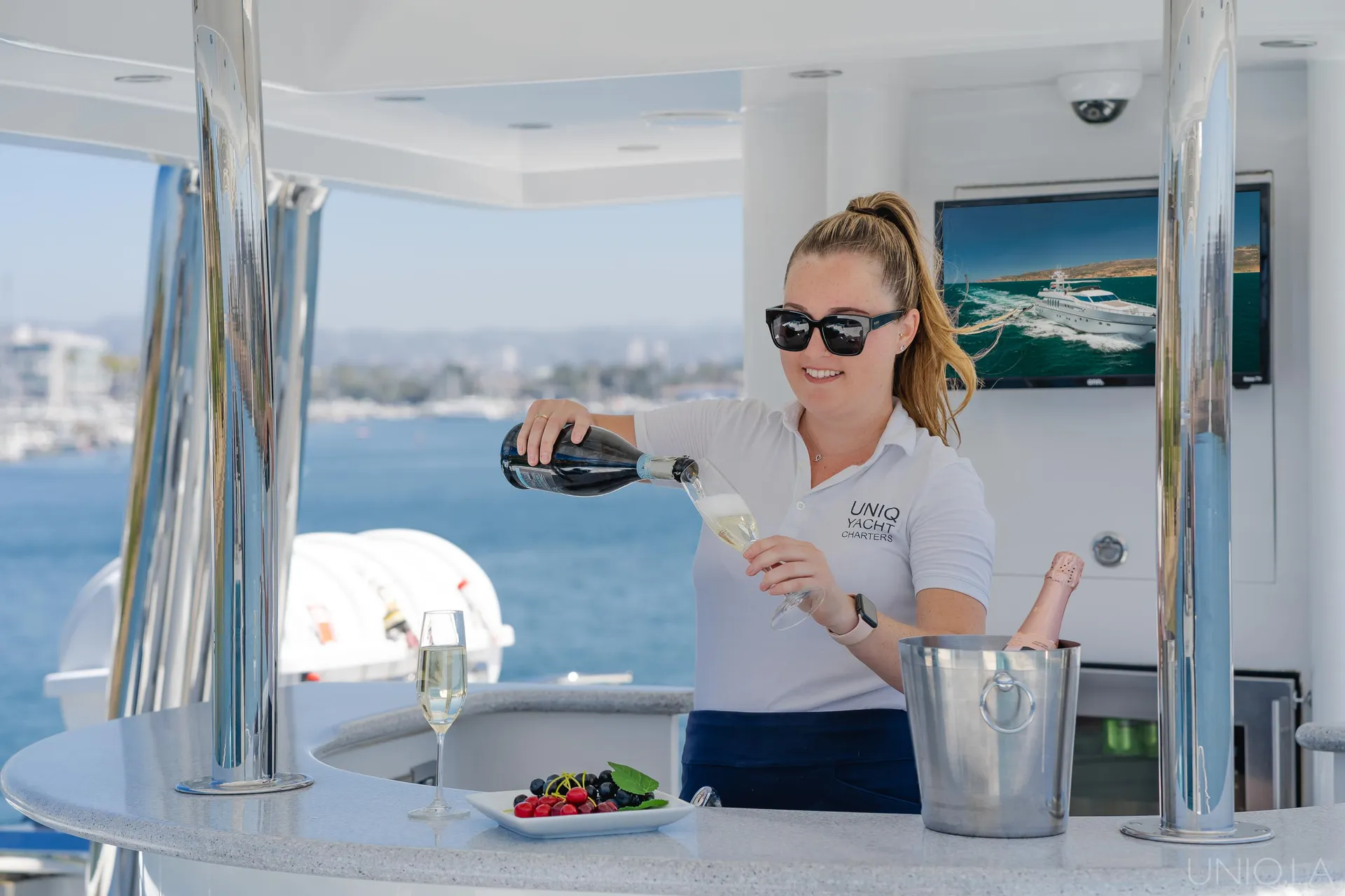 Captained Charter on 108' UNIQ Monte Fino Yacht 