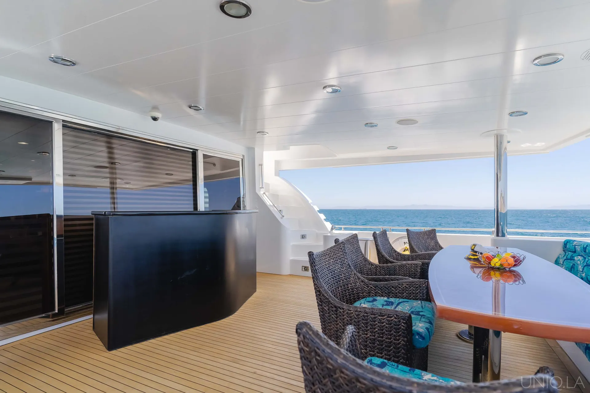 Captained Charter on 108' UNIQ Monte Fino Yacht 