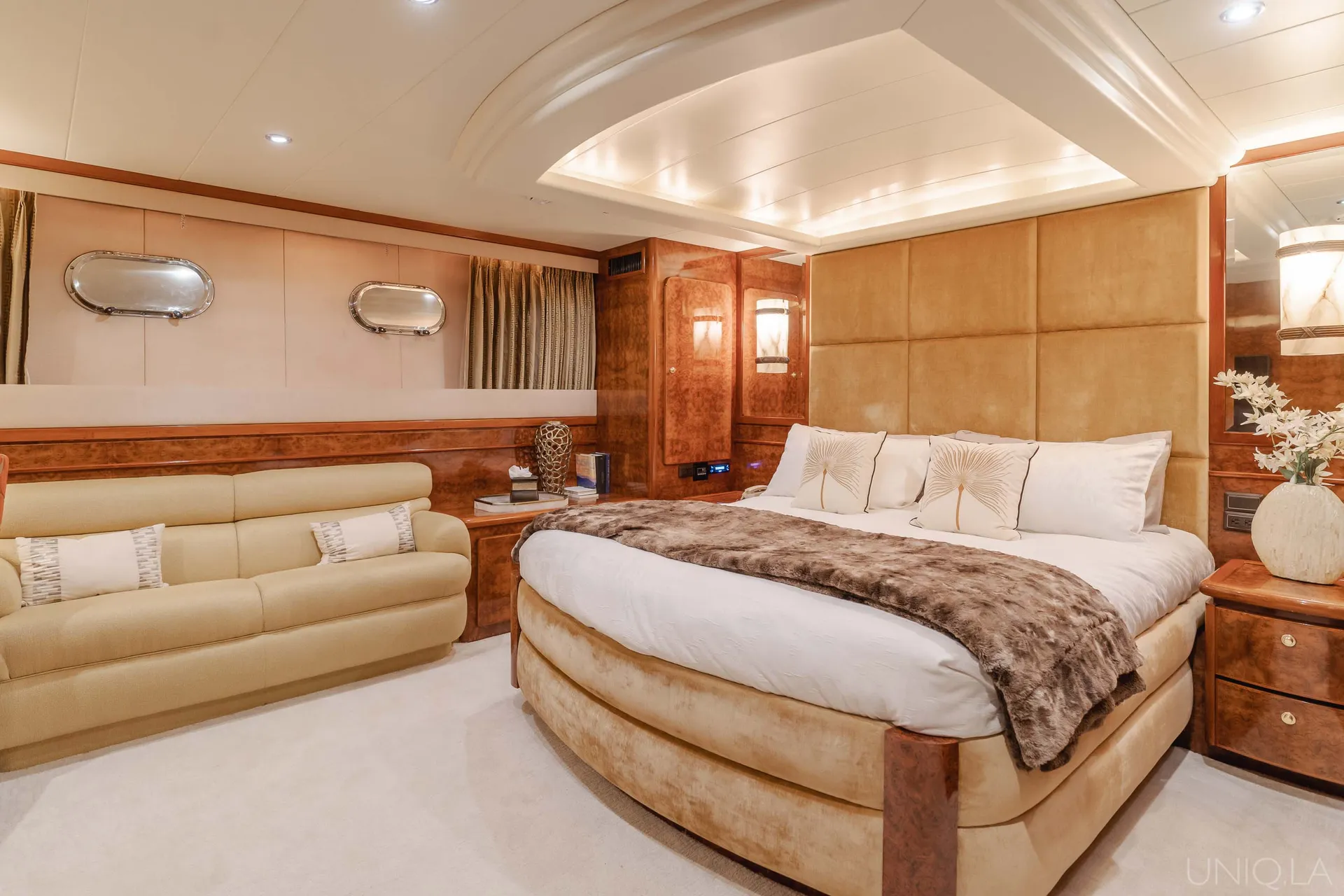 Captained Charter on 108' UNIQ Monte Fino Yacht 