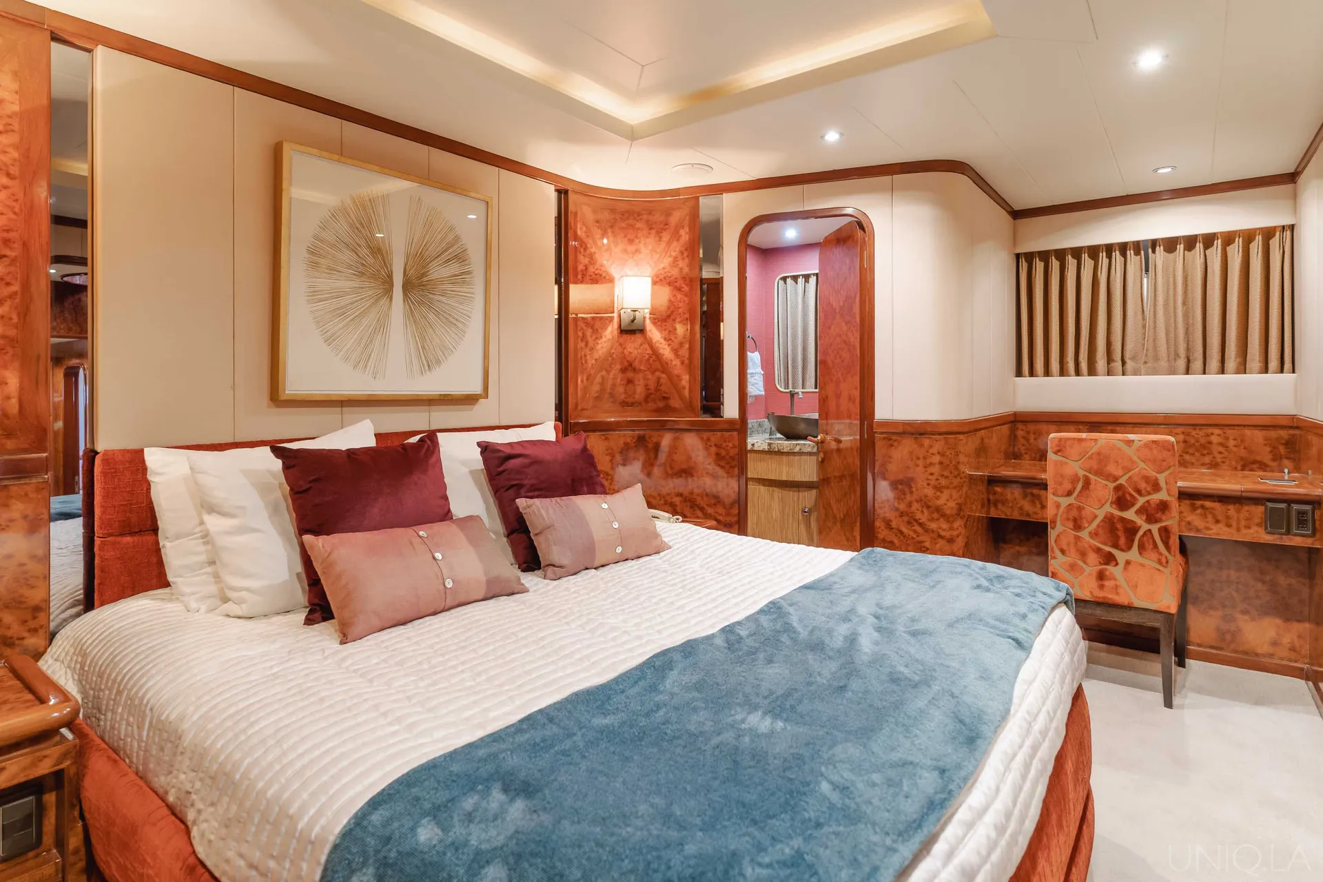 Captained Charter on 108' UNIQ Monte Fino Yacht 
