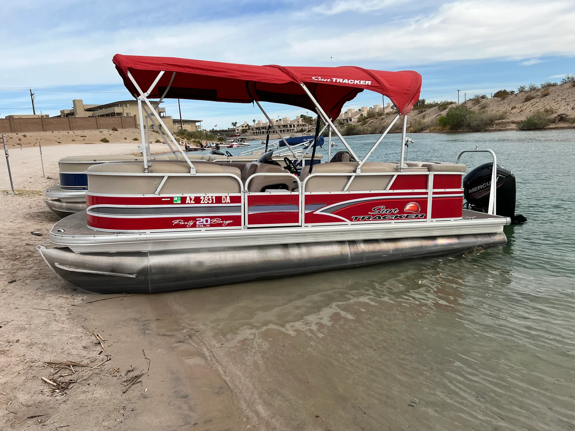 20ft party barge dlx