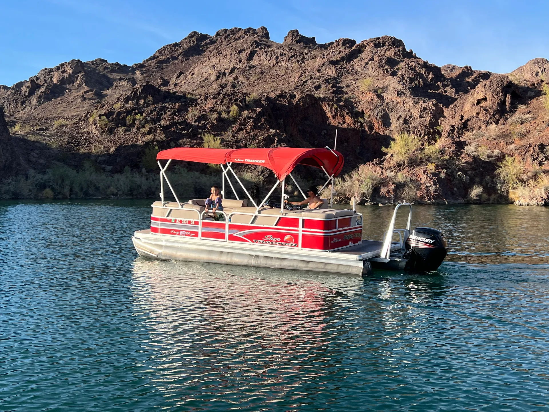 20ft party barge dlx