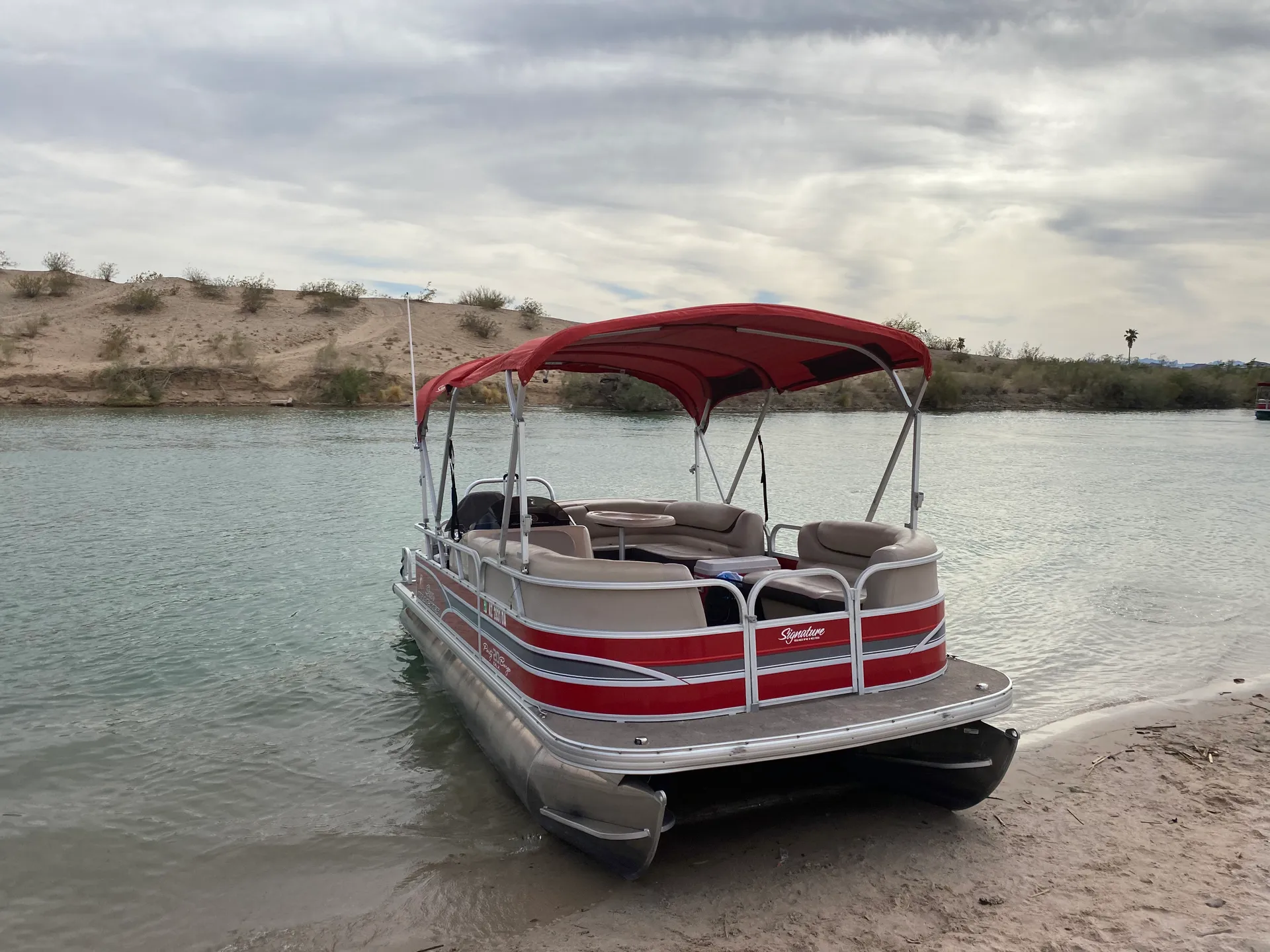 20ft party barge dlx