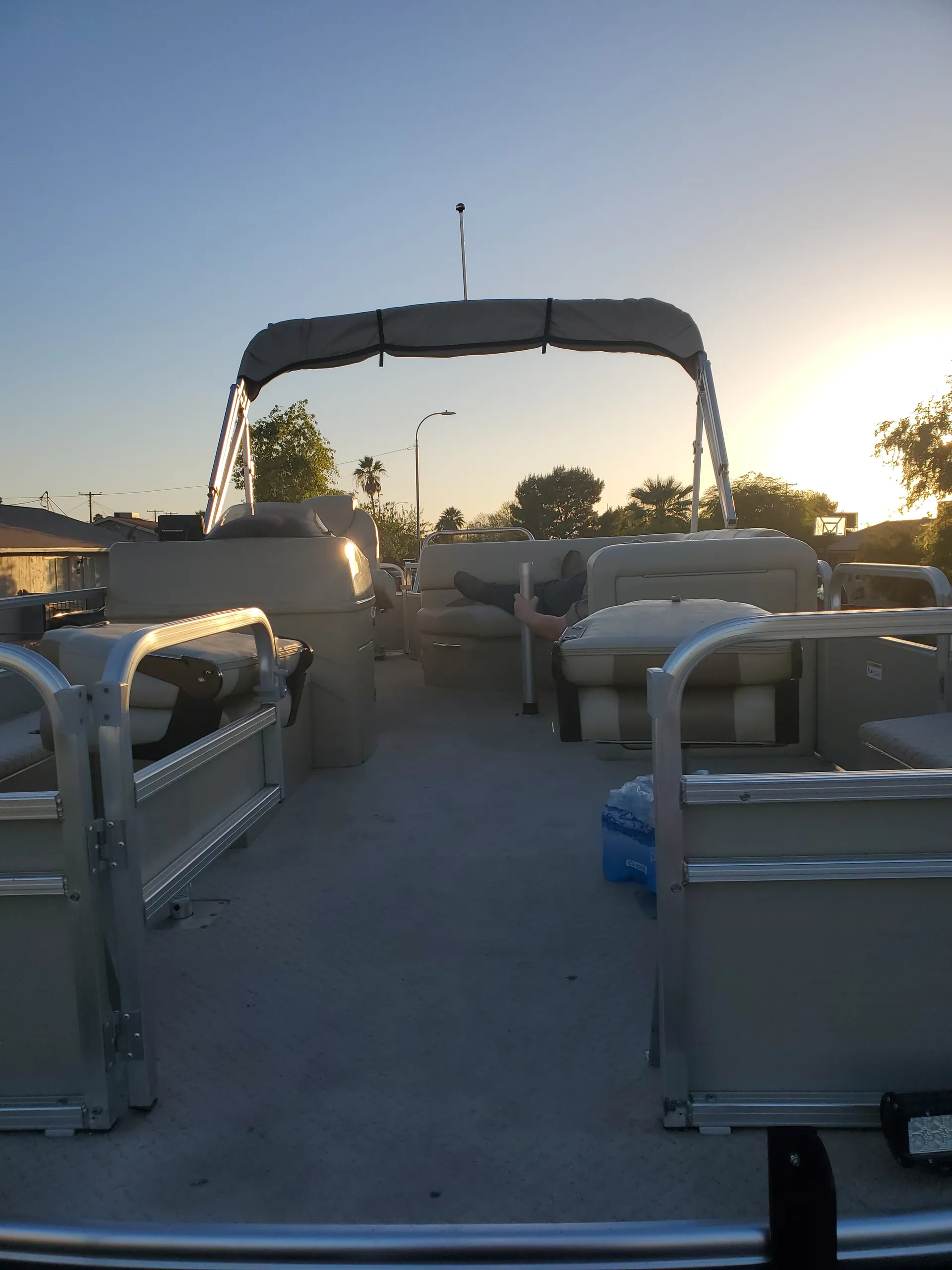 LOWE PONTOONS SF214 W/25ELPT 4-S in Phoenix, AZ — photo 2