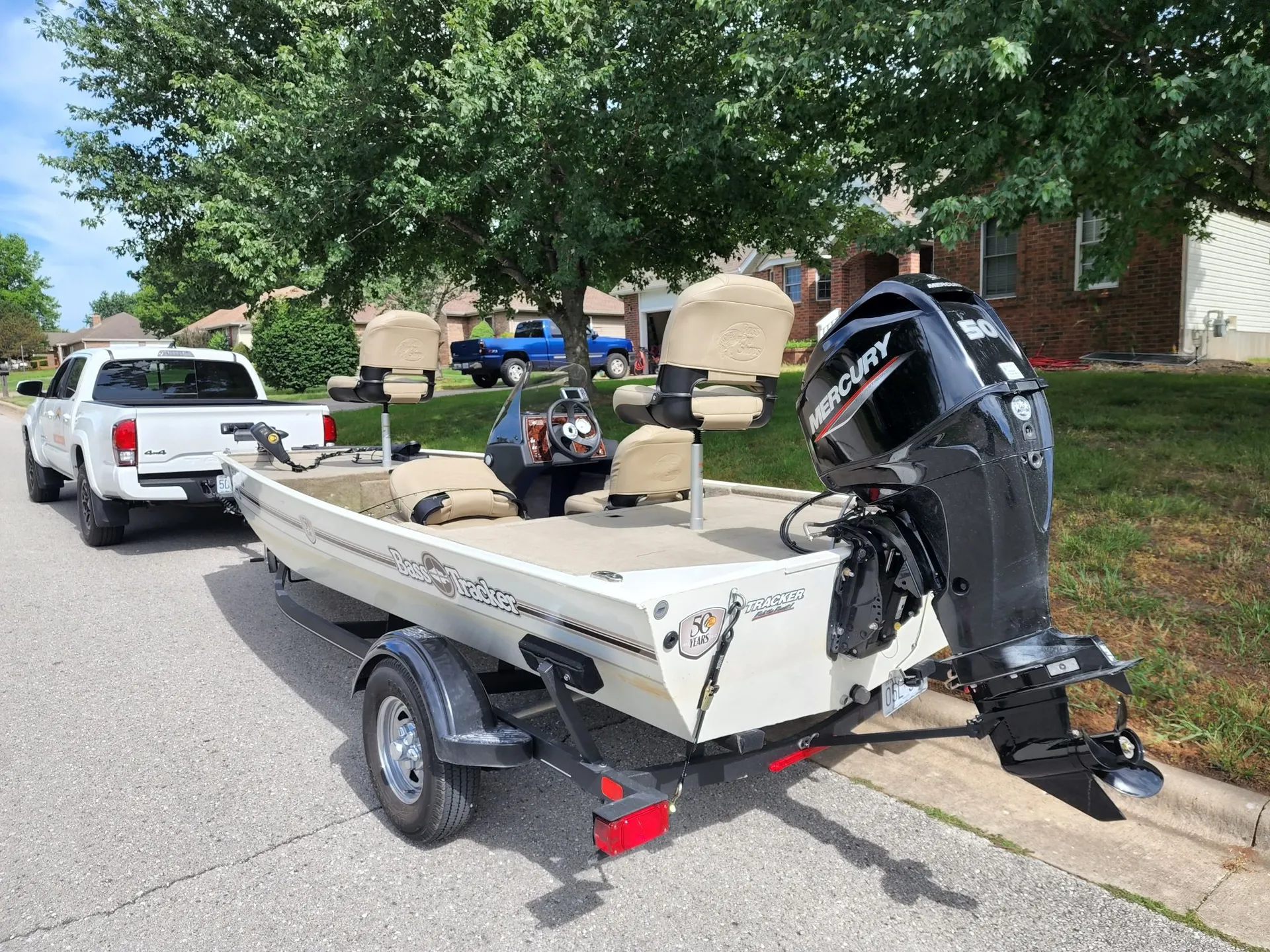 2022 Bass Tracker 50th Anniversary Bass Pro - 3 day rental minimum