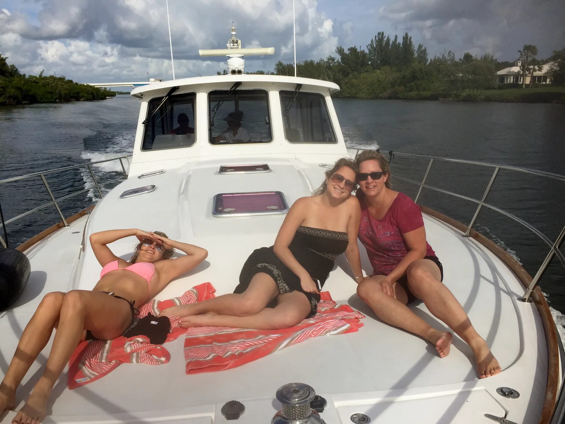 Cruise The Delta on a Classy 42' Sabre Yacht