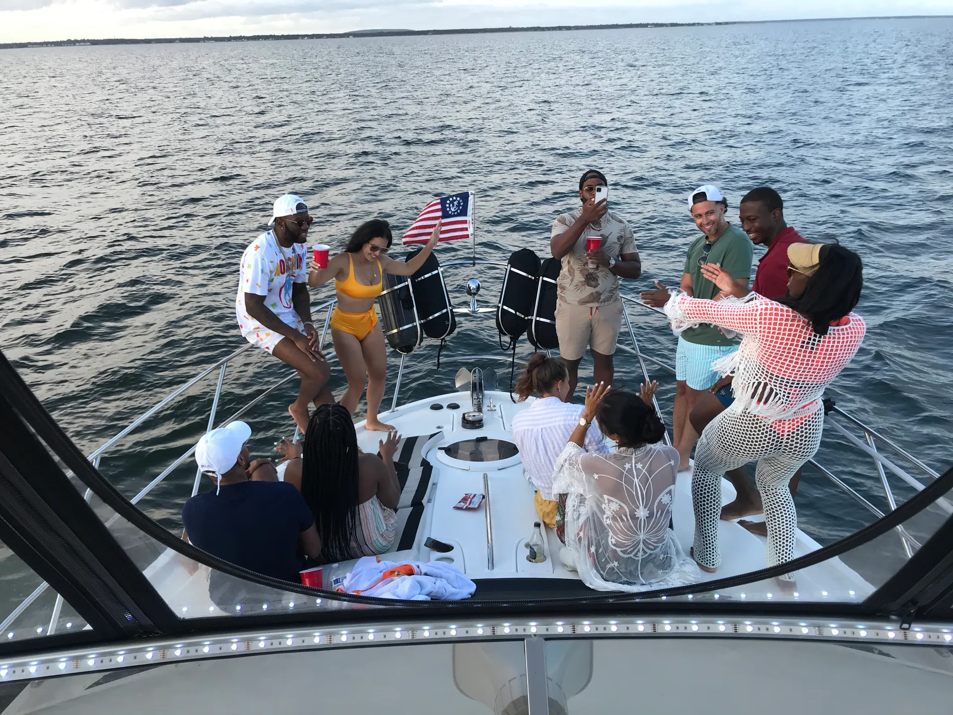 Chartered 459 Motor Yacht Rental Package