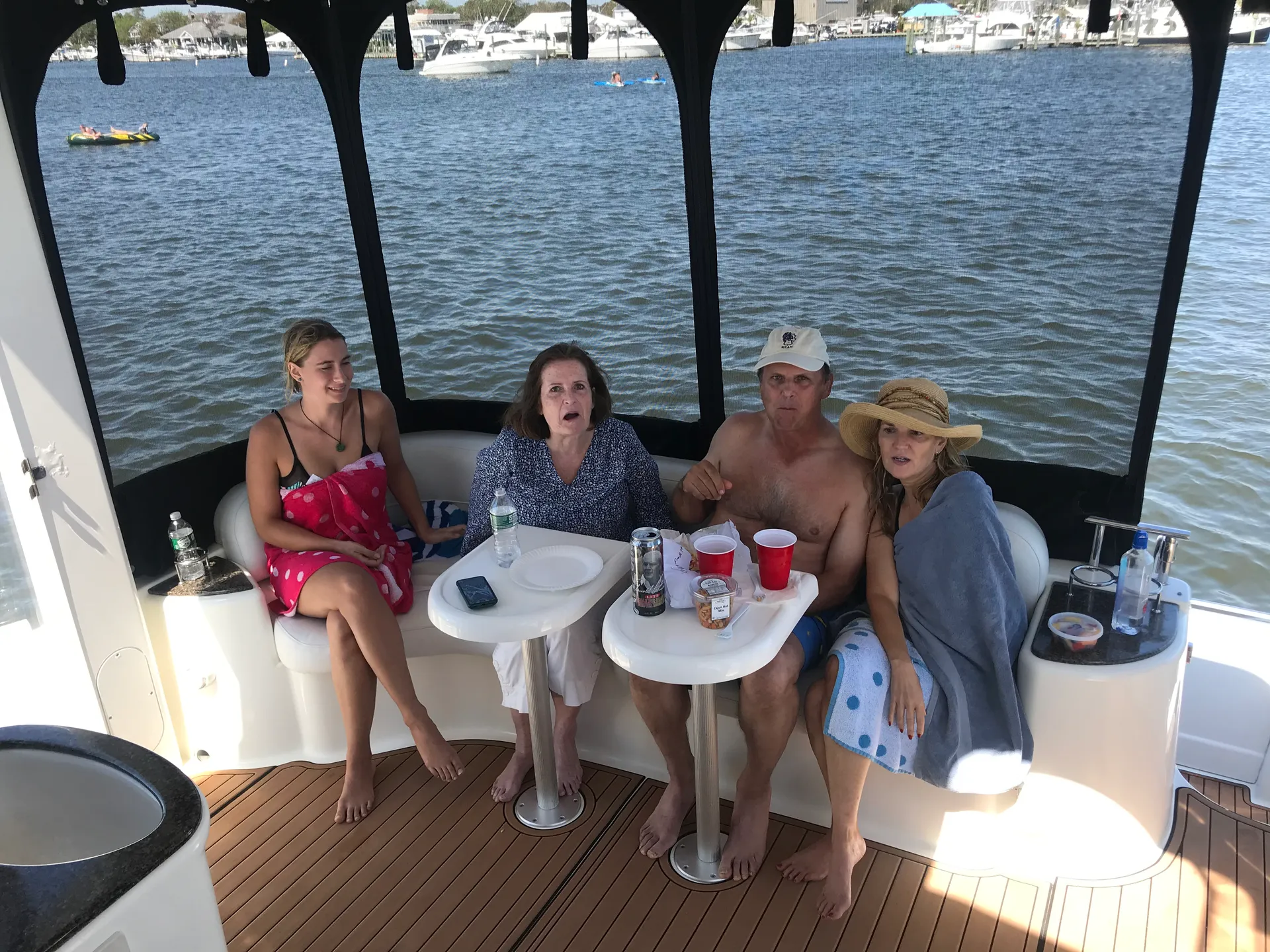 Chartered 459 Motor Yacht Rental Package