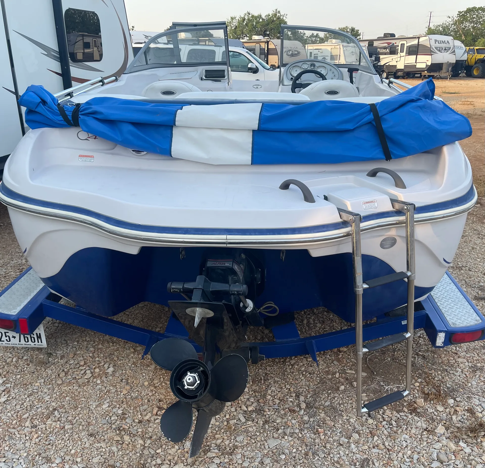 Tahoe by Tracker Marine Q4SF Ski/Fish W/90ELPTO  in New Braunfels, TX — photo 8