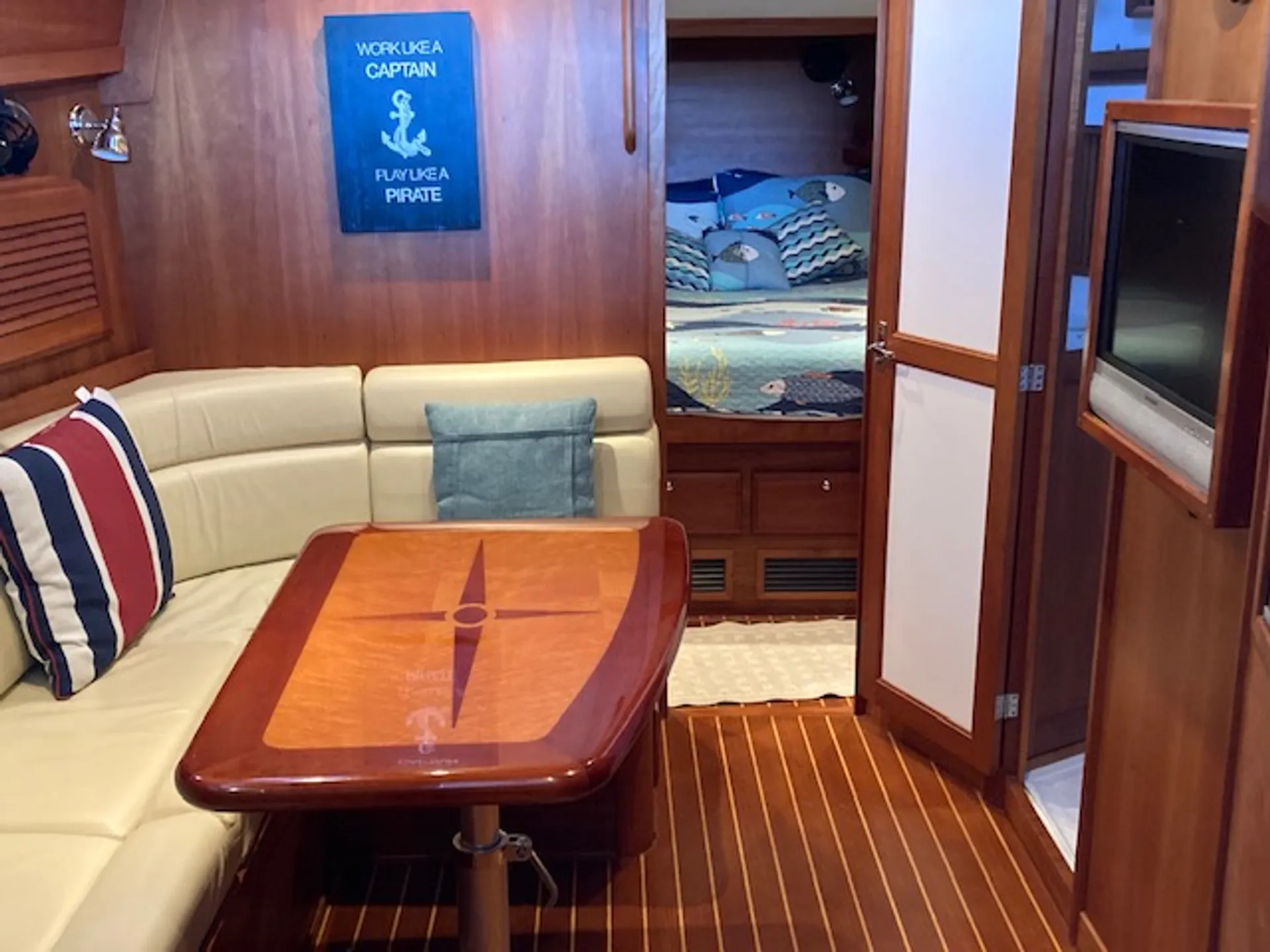 Cruise The Delta on a Classy 42' Sabre Yacht