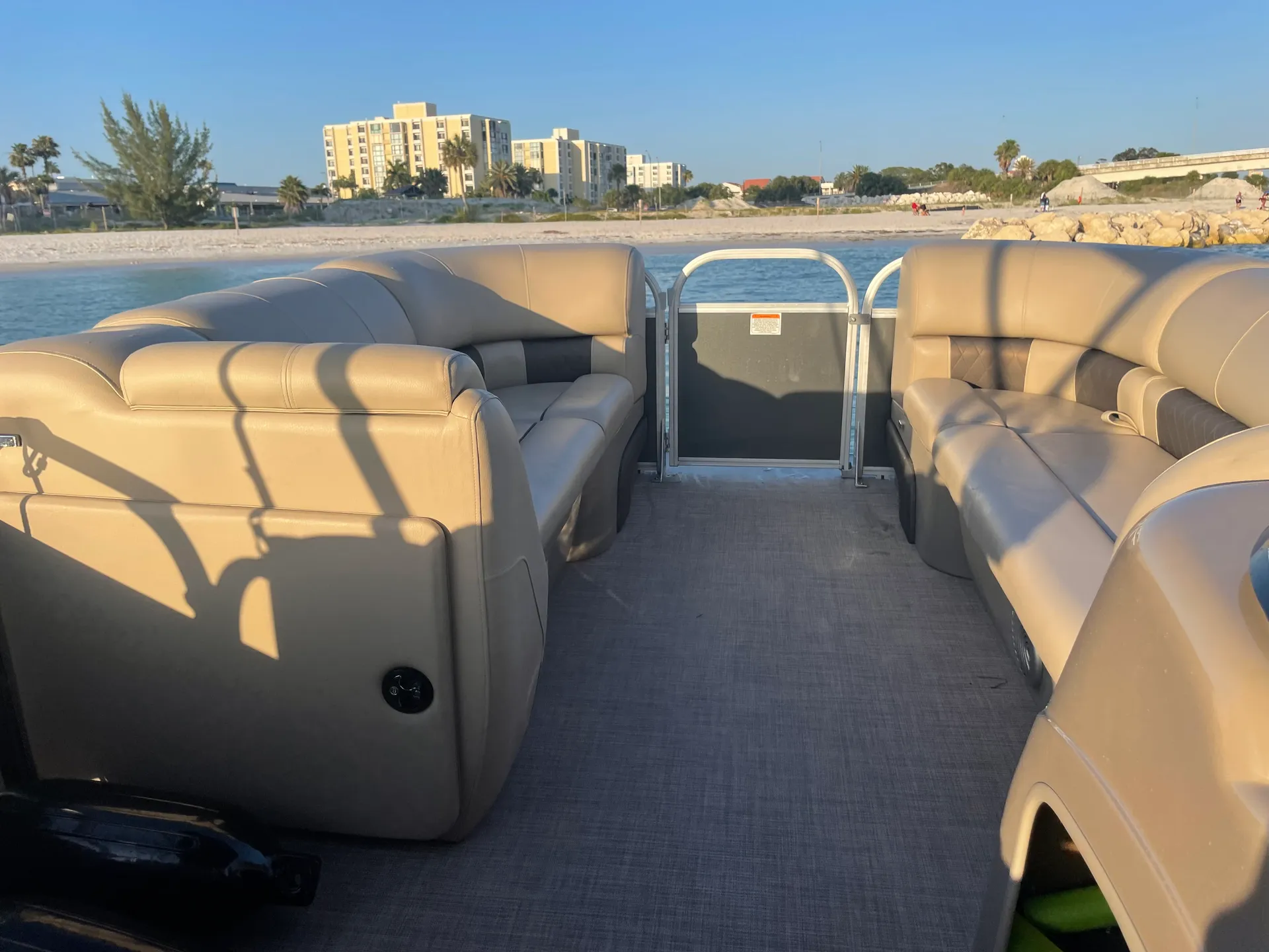 PONTOON DOLPHIN CRUISE ISLAND HOP BEACH FUN