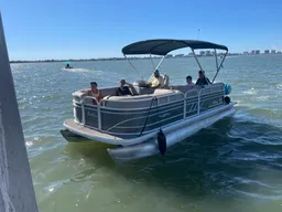PONTOON - CLEARWATER JOHNS PASS PARTY ISLAND HOP DOLPHIN CRUISE FUN!! boat photo