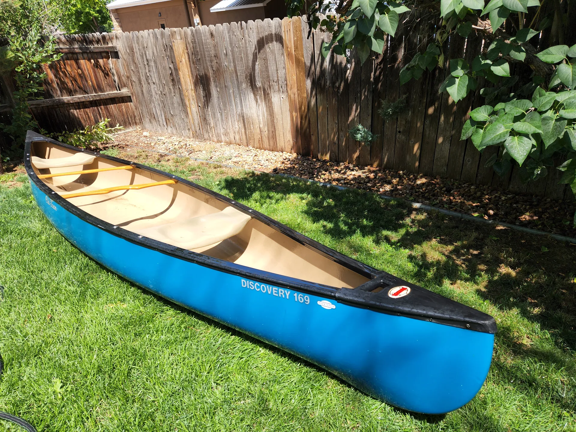 17' Canoe fits 4 people and 2 small dogs
