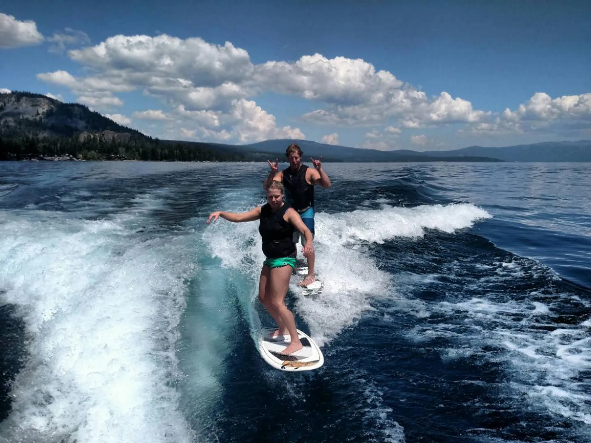 Lake Tahoe watersports w/ Captain Mastercraft X30