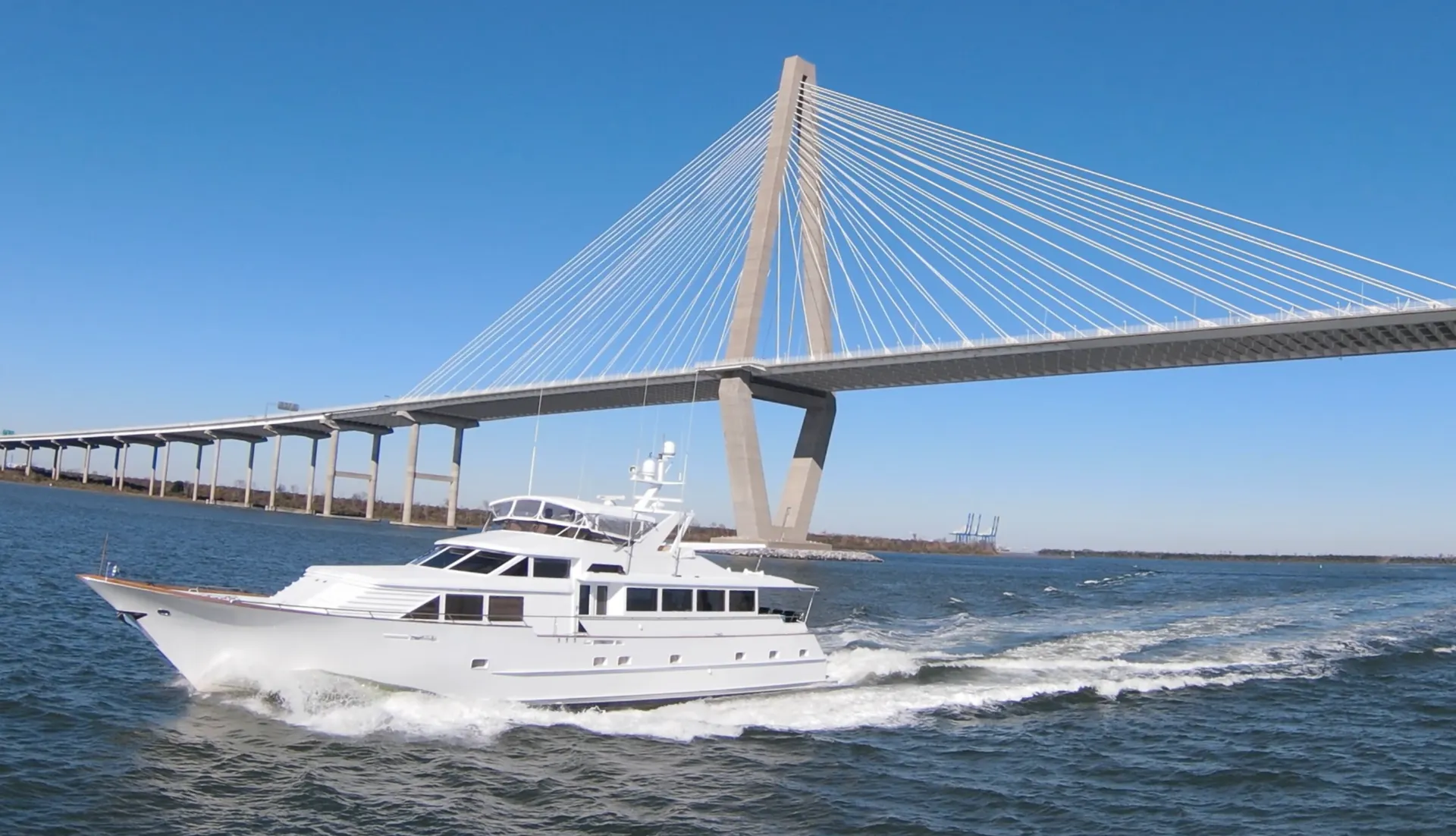 Luxury Motor Yacht Charter in Charleston
