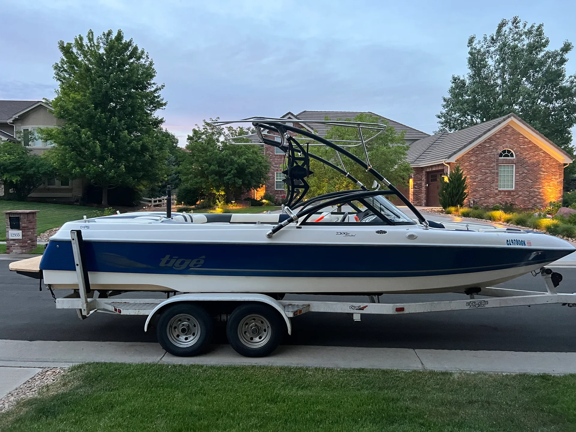 Tige' Boats 2300V Limited in Arvada, CO — photo 4
