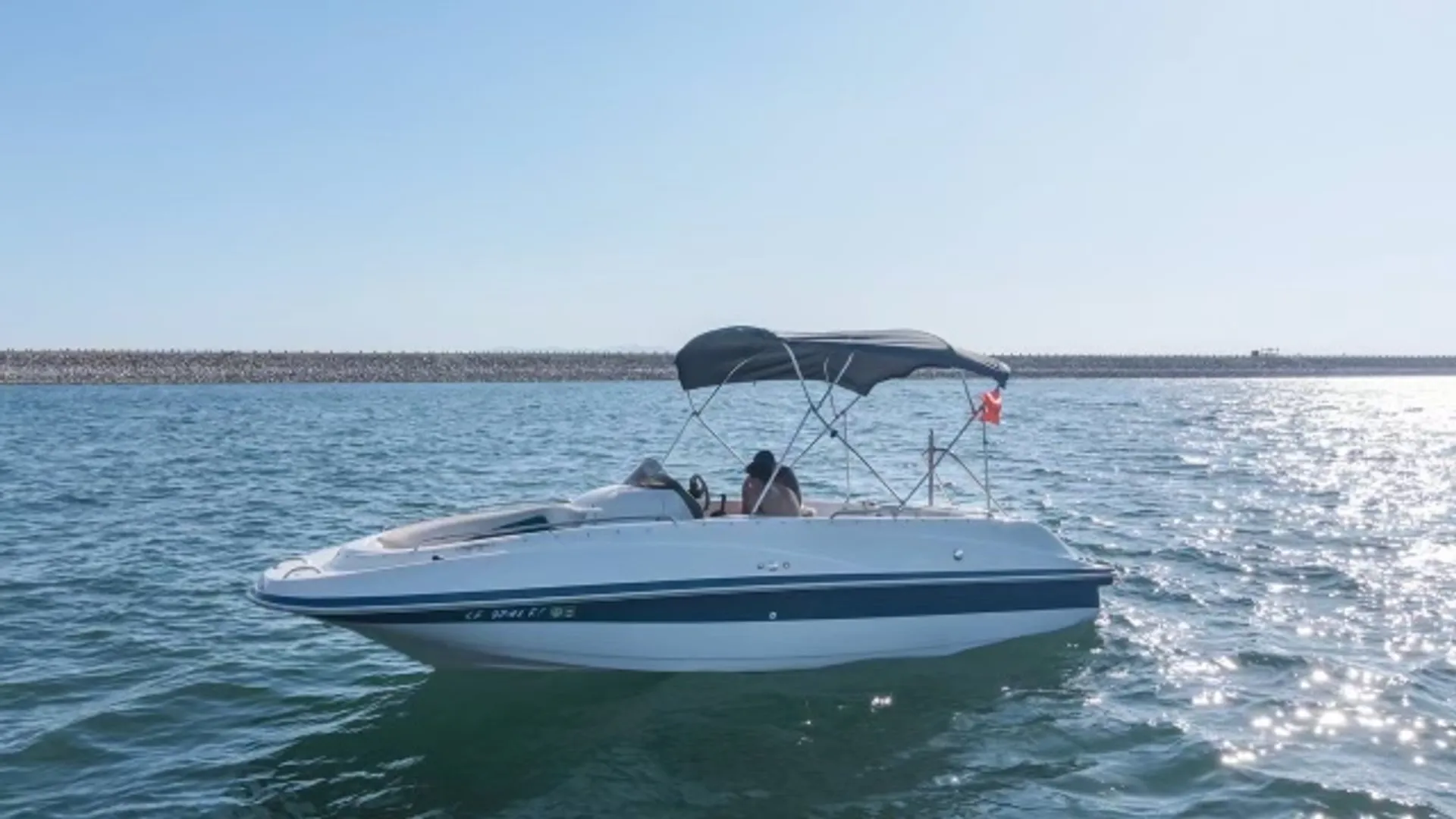 2005 Tahoe tracker Deck Boat