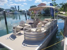 10-Passenger Pontoon – John's Pass Sandbar and Madeira Beach boat photo