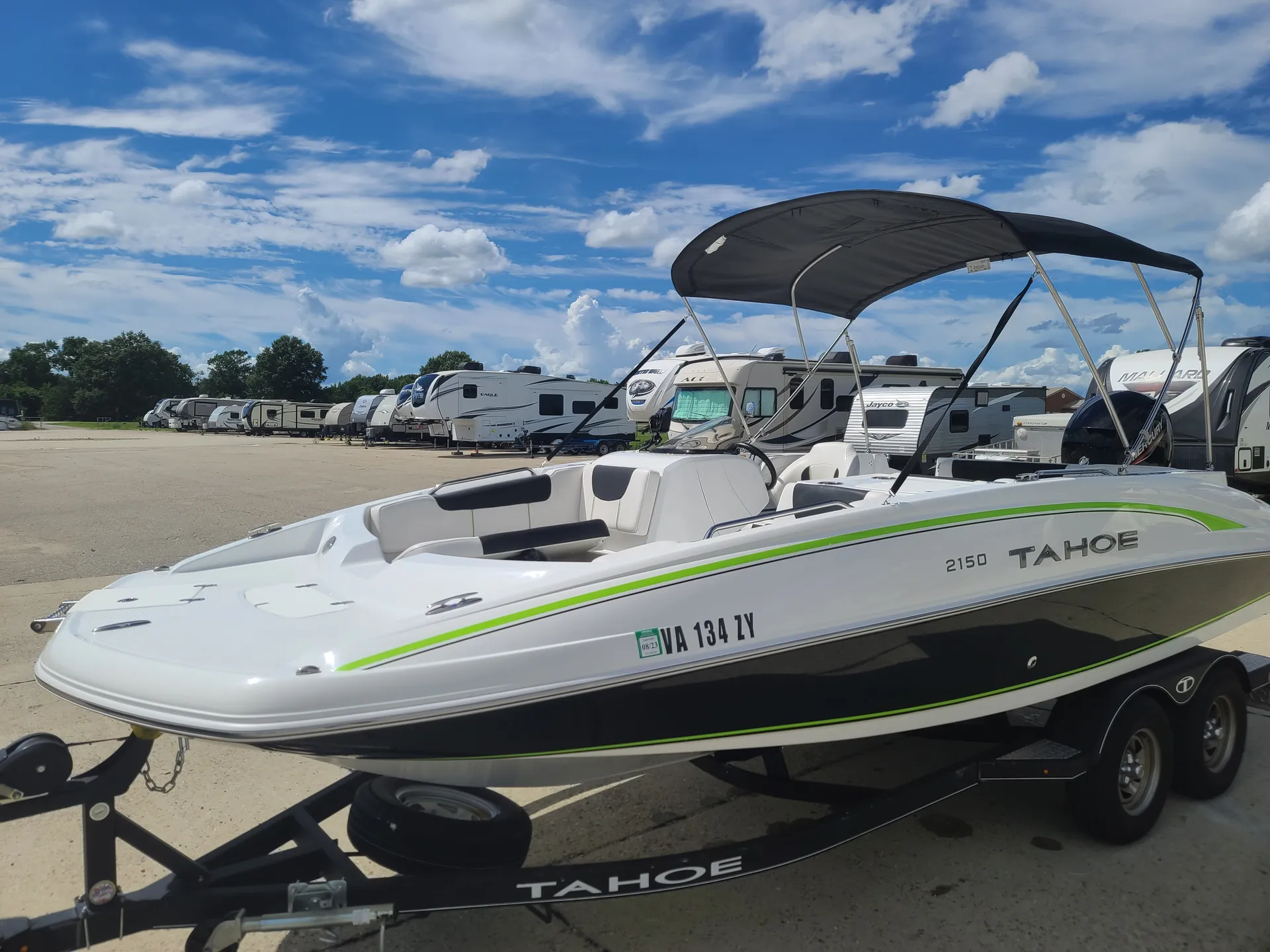 TAHOE BY TRACKER MARINE 2150 OB W/150XL 4-S in Hampton, VA — photo 2