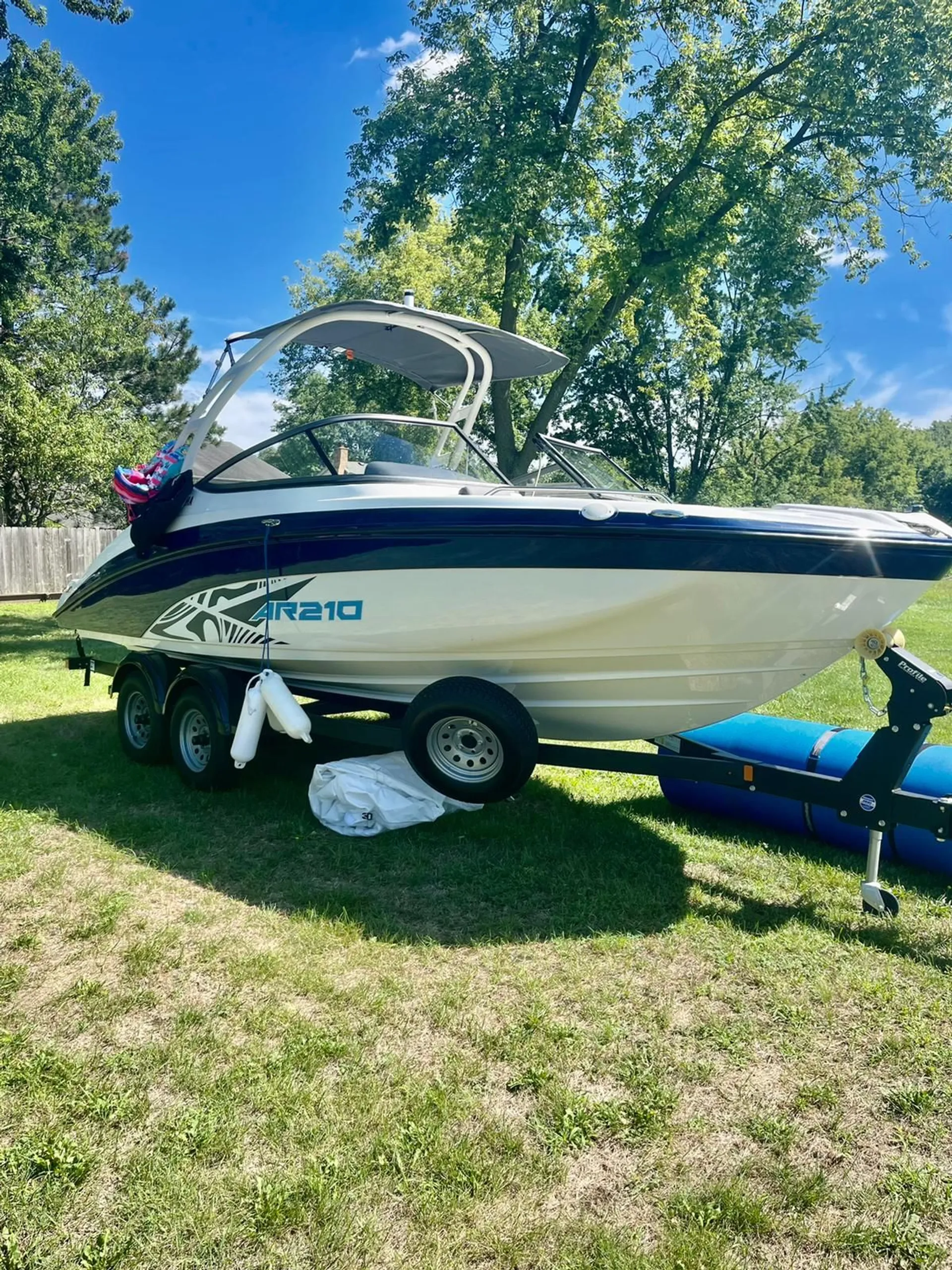 YAMAHA AR210 W/TRAILER in Lake Zurich, IL — photo 2