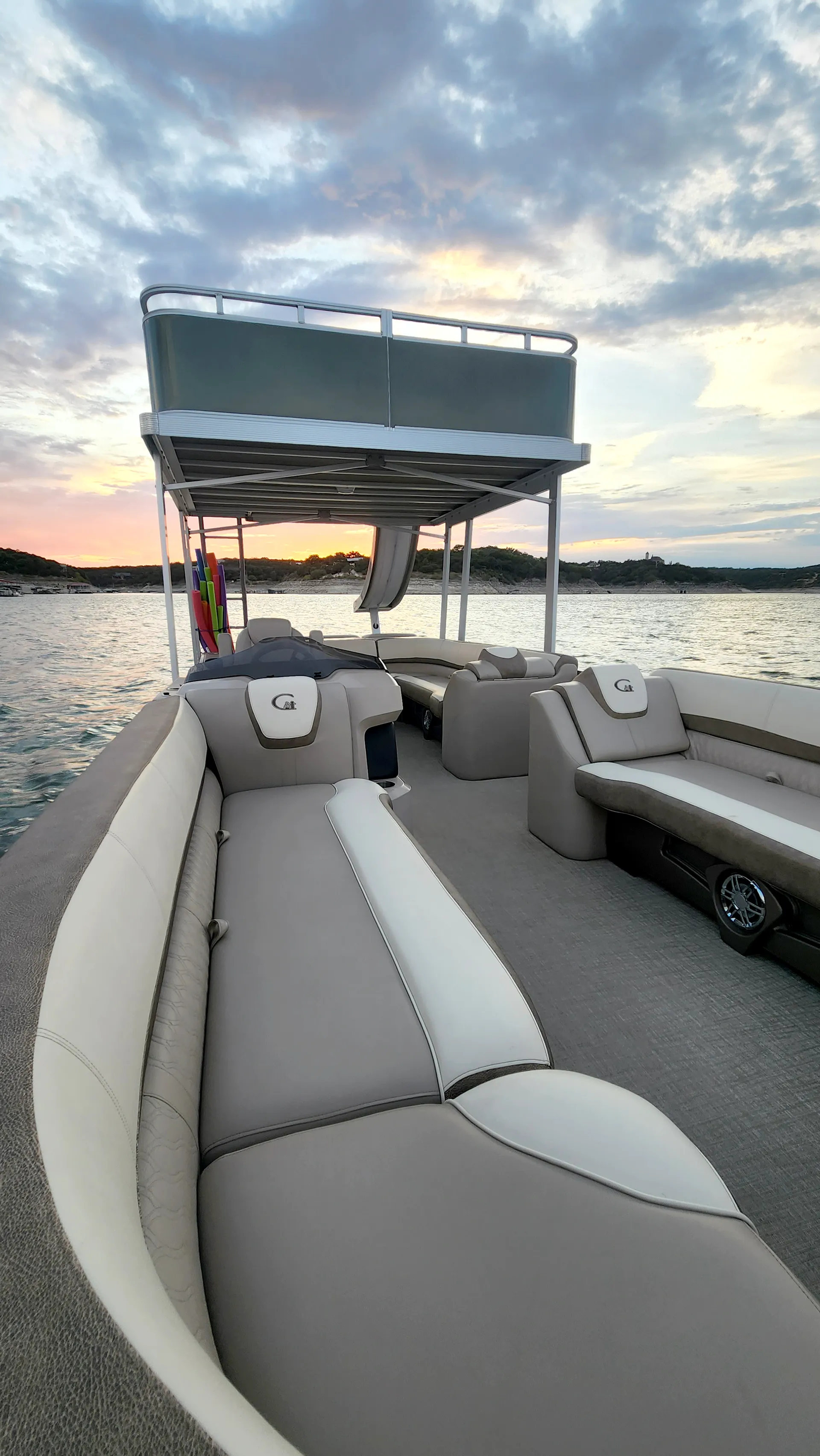 Double Decker Party Boat, Waterslide & Lily Pad!