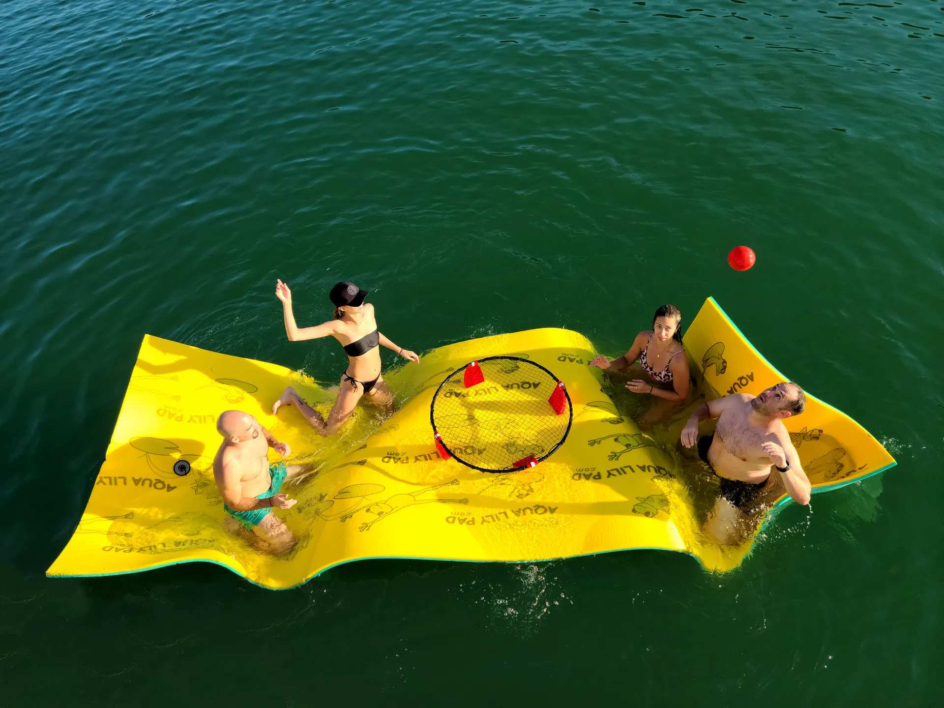 Double Decker Party Boat, Waterslide & Lily Pad!