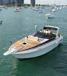"Fuel Your Party not the Tank” Do it for 34' Silverton Marine Yacht   boat photo