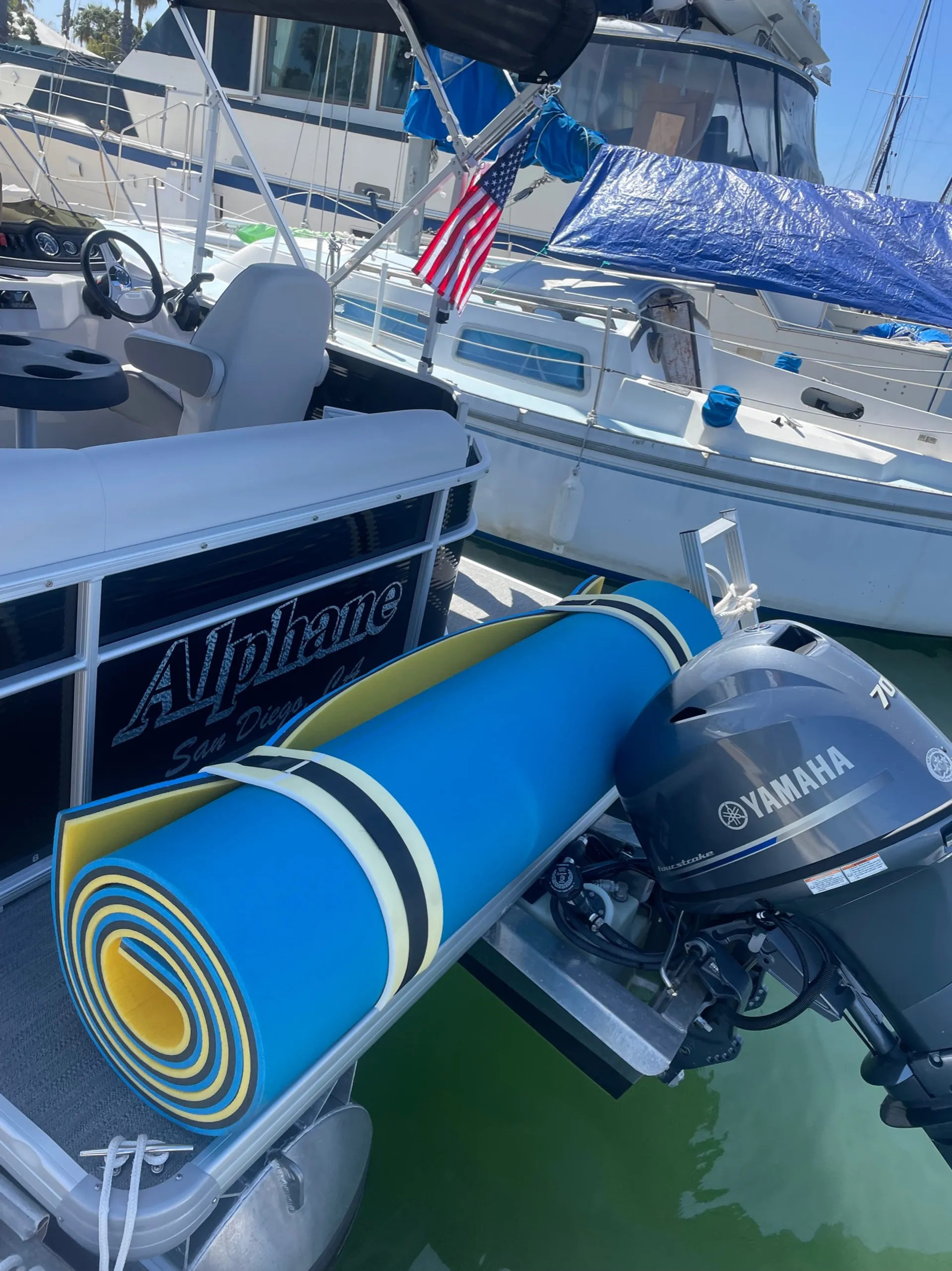 Cruise/Party on a NEW 2022 Godfrey Pontoon in San Diego Bay