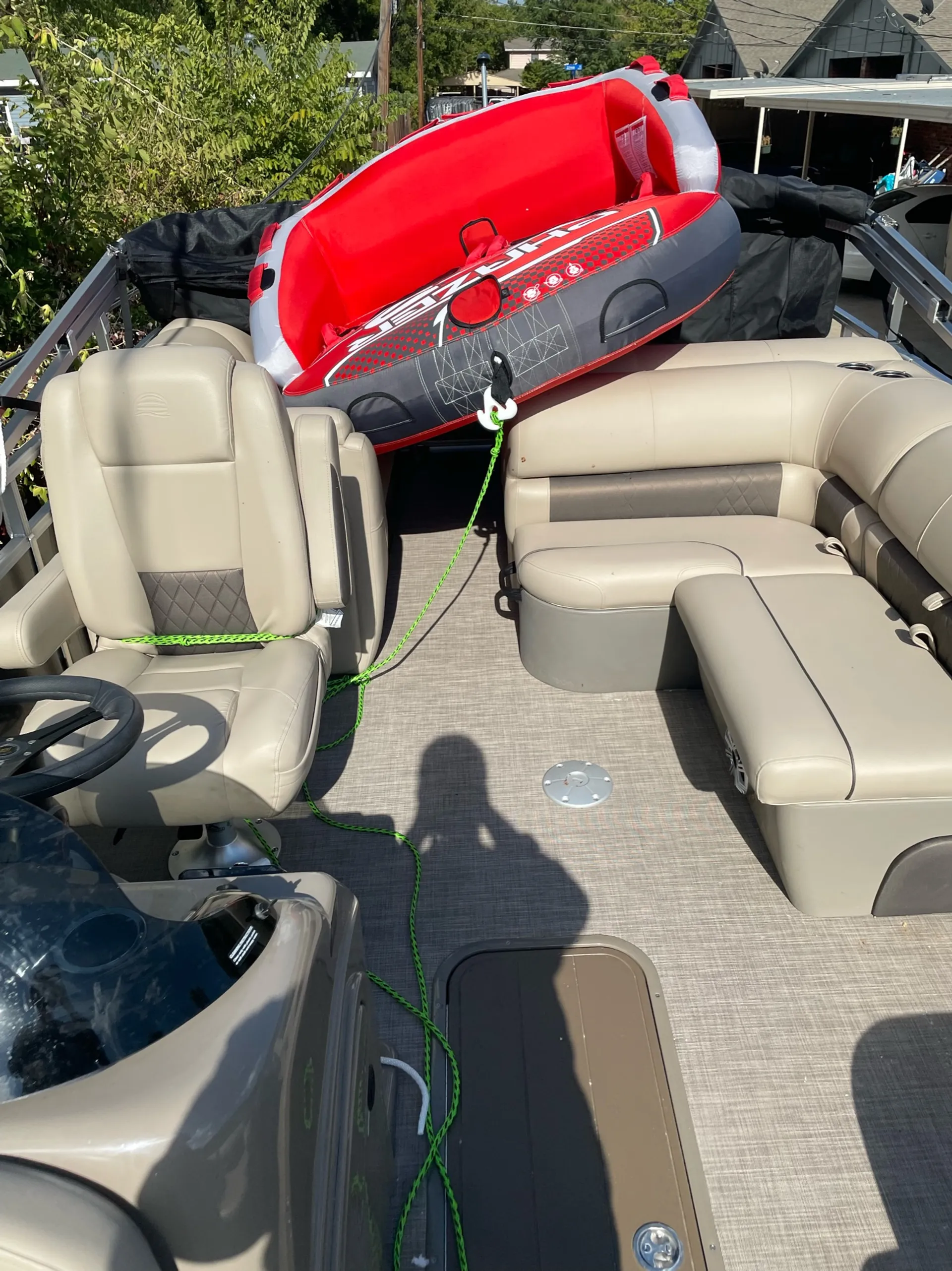 SUN TRACKER PARTY BARGE 22 RF DLX in Lewisville, TX — photo 3