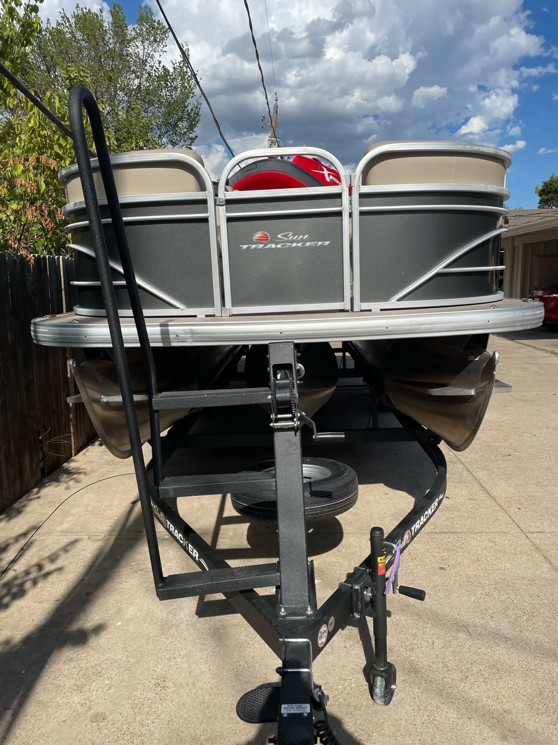 SUN TRACKER PARTY BARGE 22 RF DLX in Lewisville, TX — photo 5