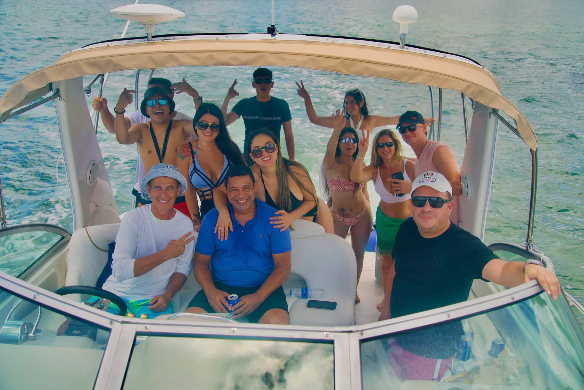 Sand bars  yacht tour swim in the crystal waters , millionaire houses 