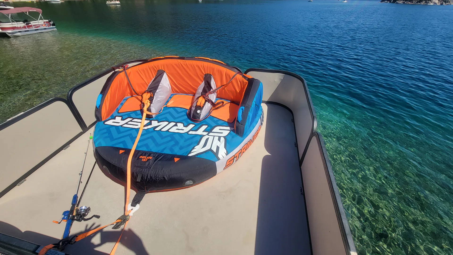 Luxury Double Decker Pontoon Party Boat with Slide