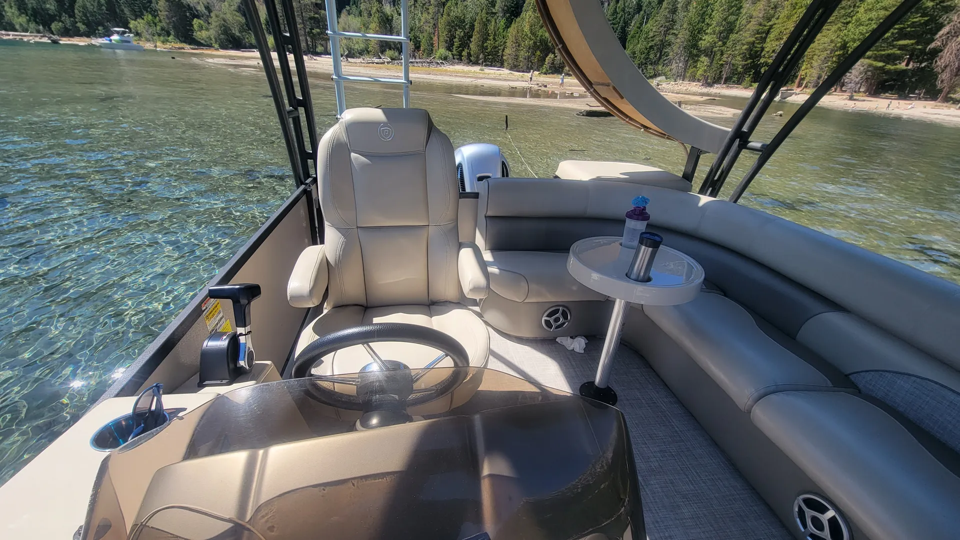 Luxury Double Decker Pontoon Party Boat with Slide