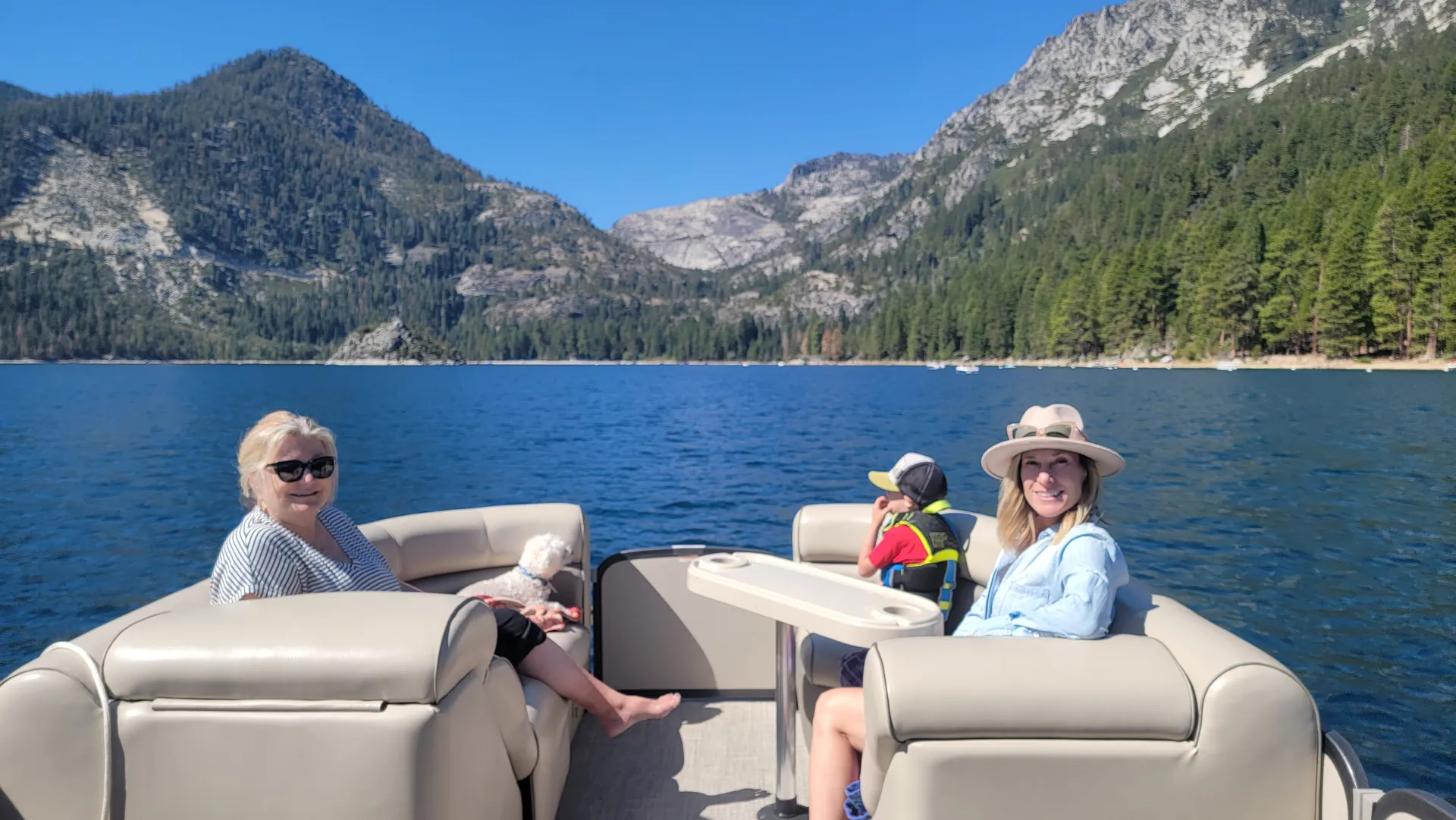 Luxury Double Decker Pontoon Party Boat with Slide
