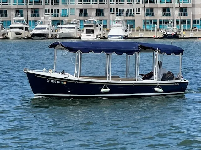 Rent a Duffy Electric Boats deck boat in Marina del Rey, CA near me