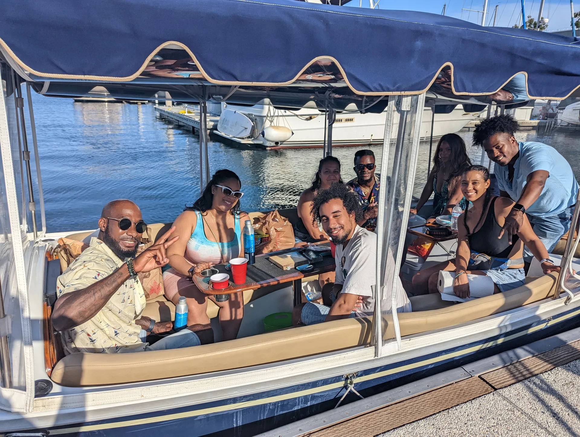 22' Duffy Electric Boat for Up to 12 Guests in Marina del Rey