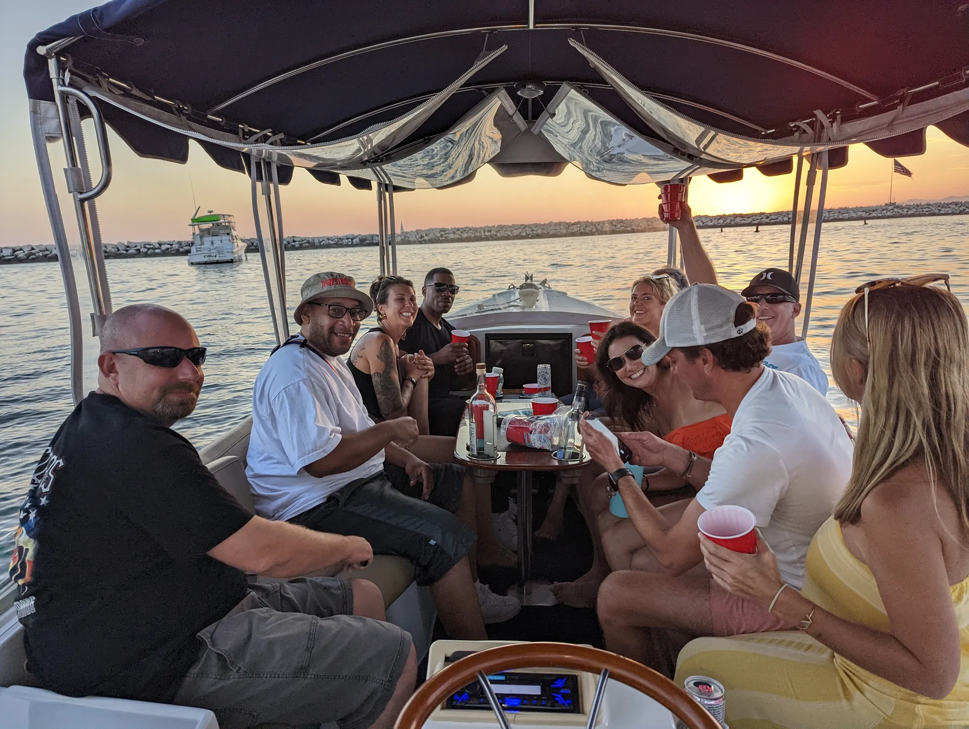 22' Duffy Electric Boat for Up to 12 Guests in Marina del Rey