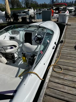 27ft Baja Boat Rental – Chicago Lake with Captain Bob boat photo