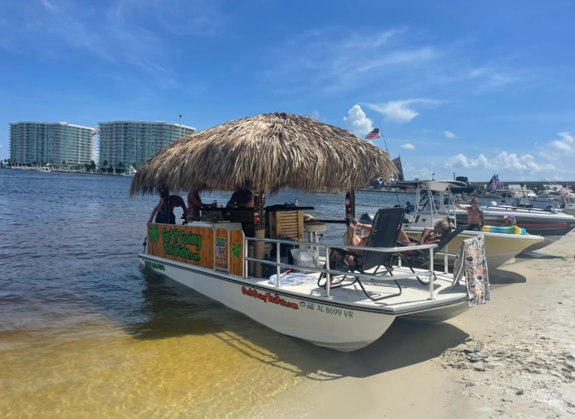 Tiki Catamaran With Bar! Best on the Water!