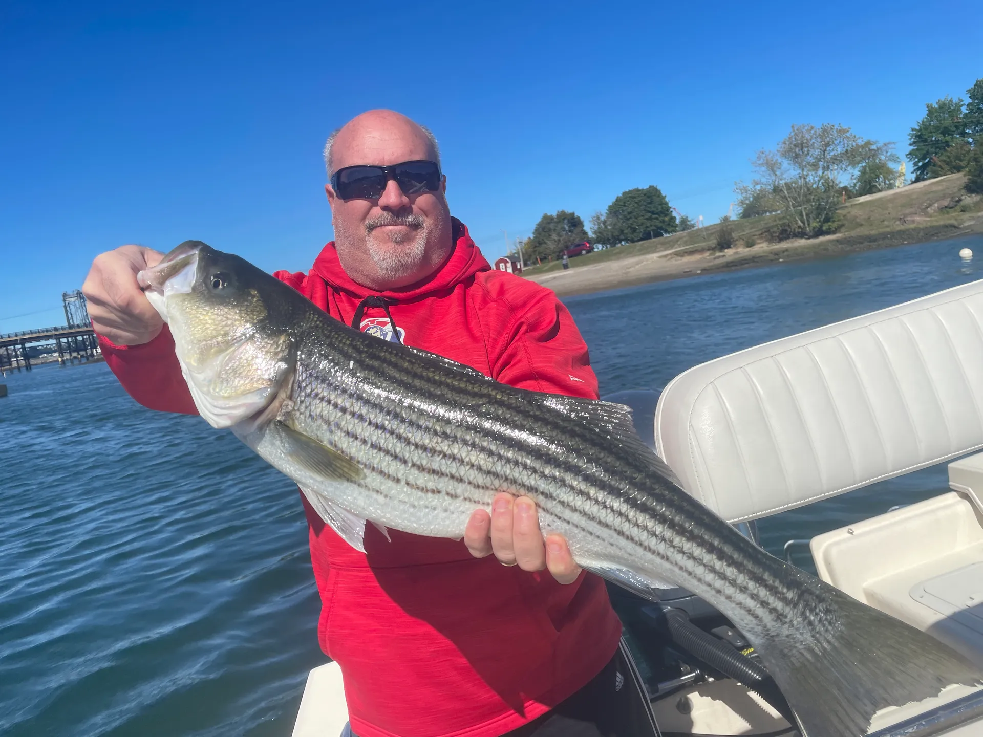 Cruising &amp; Sightseeing or Striper Fishing