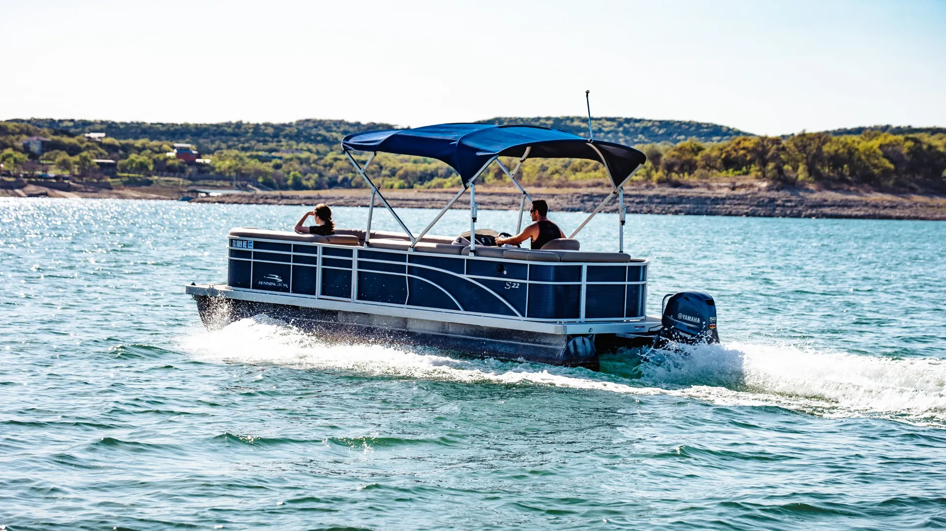 (2 of 6) Bennington S22 Pontoon in Point Venture!