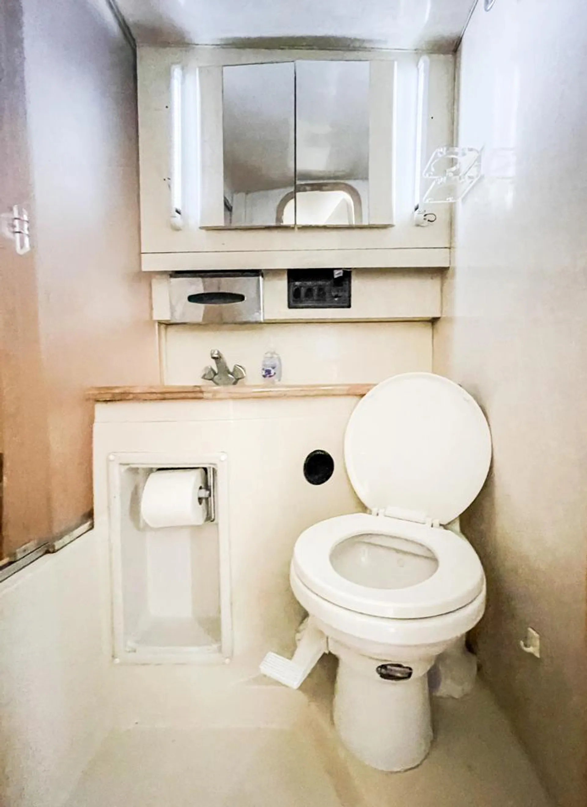 Enjoy life on a 50ft three level yacht. 12 people.