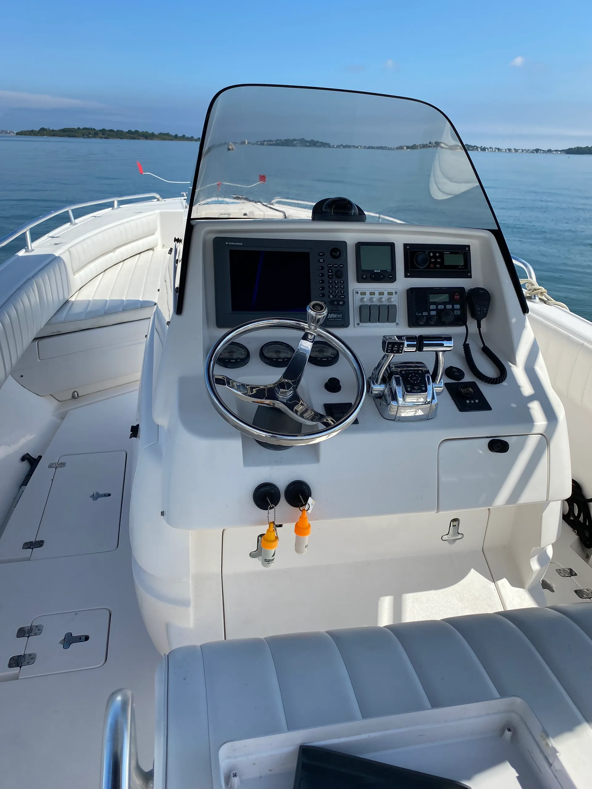 30 Intrepid,  Discover Boston Harbor and  islands in comfort. 