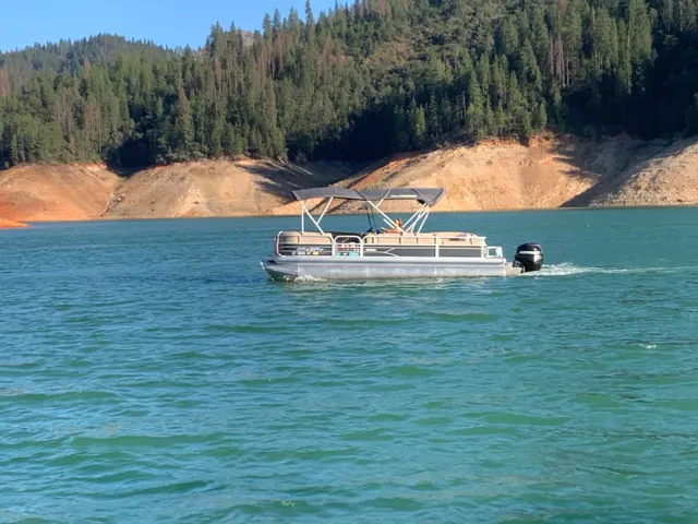 Rent a Sun Tracker by Tracker Marine pontoon in Shingle Springs, CA near me